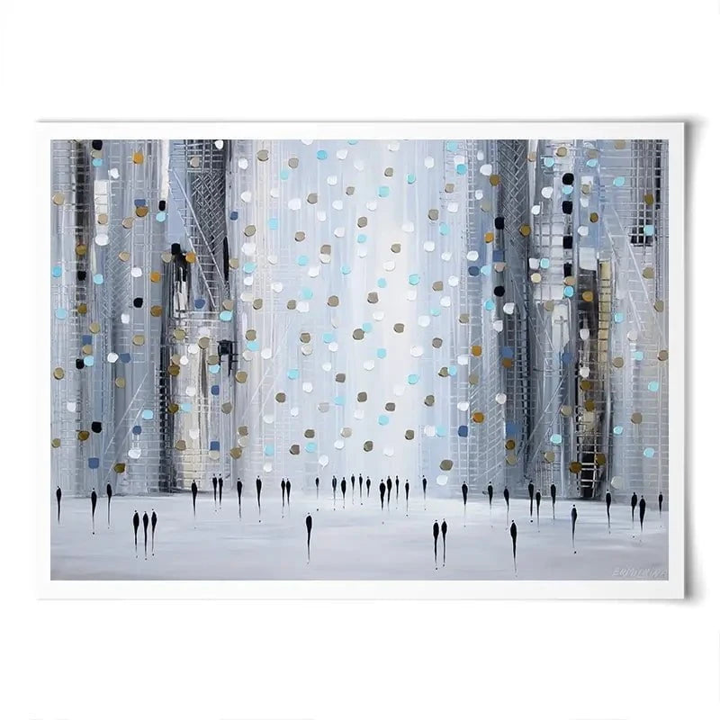 City Art Print City Art Print wall art product Ekaterina Ermilkina