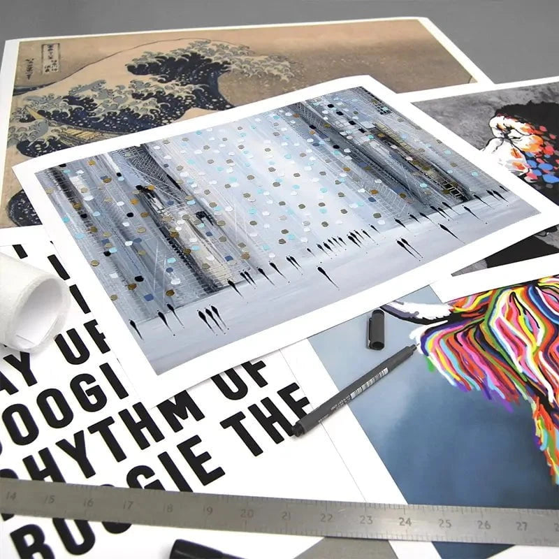 City Art Print City Art Print wall art product Ekaterina Ermilkina