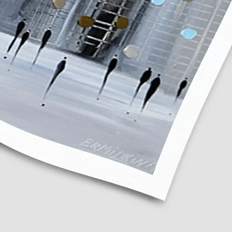 City Art Print City Art Print wall art product Ekaterina Ermilkina