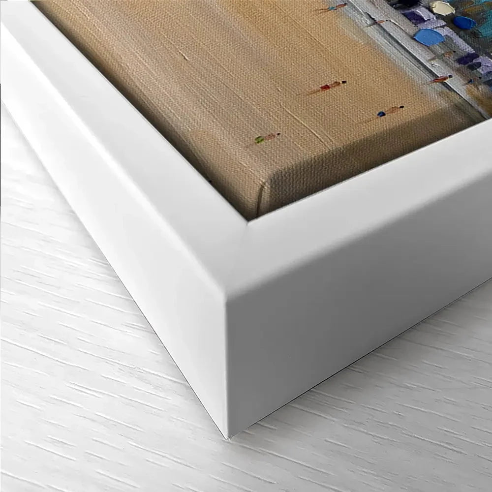 City Beach Trio Canvas Print City Beach Trio Canvas Print wall art product Ekaterina Ermilkina