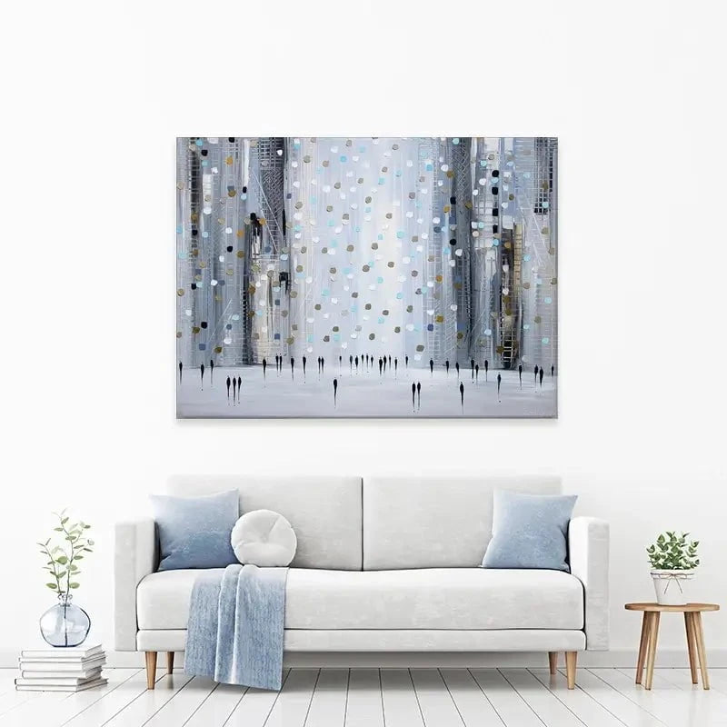 City Canvas Print City Canvas Print wall art product Ekaterina Ermilkina