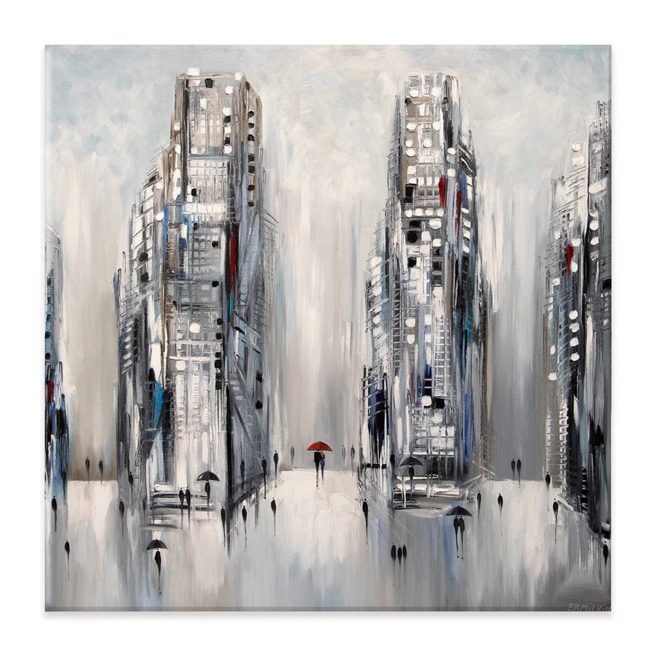 City Canvas Print wall art product Ekaterina Ermilkina / Independent