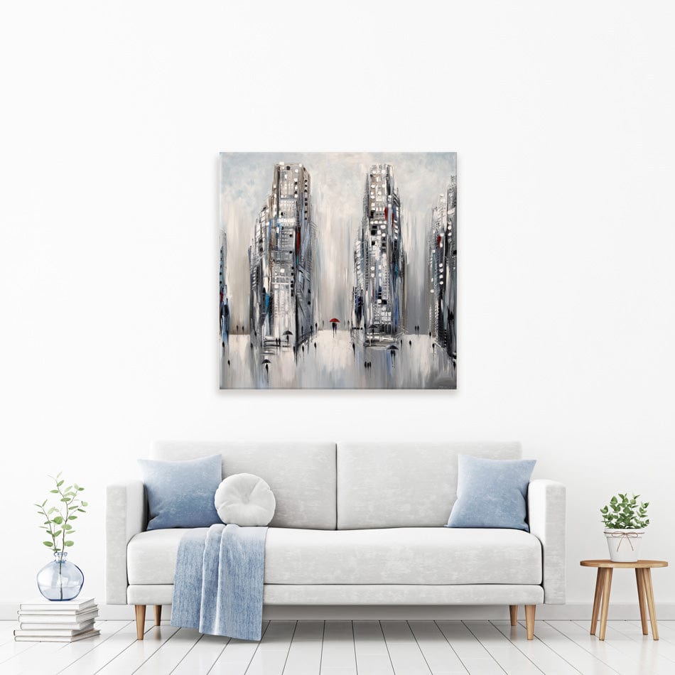 City Canvas Print wall art product Ekaterina Ermilkina / Independent