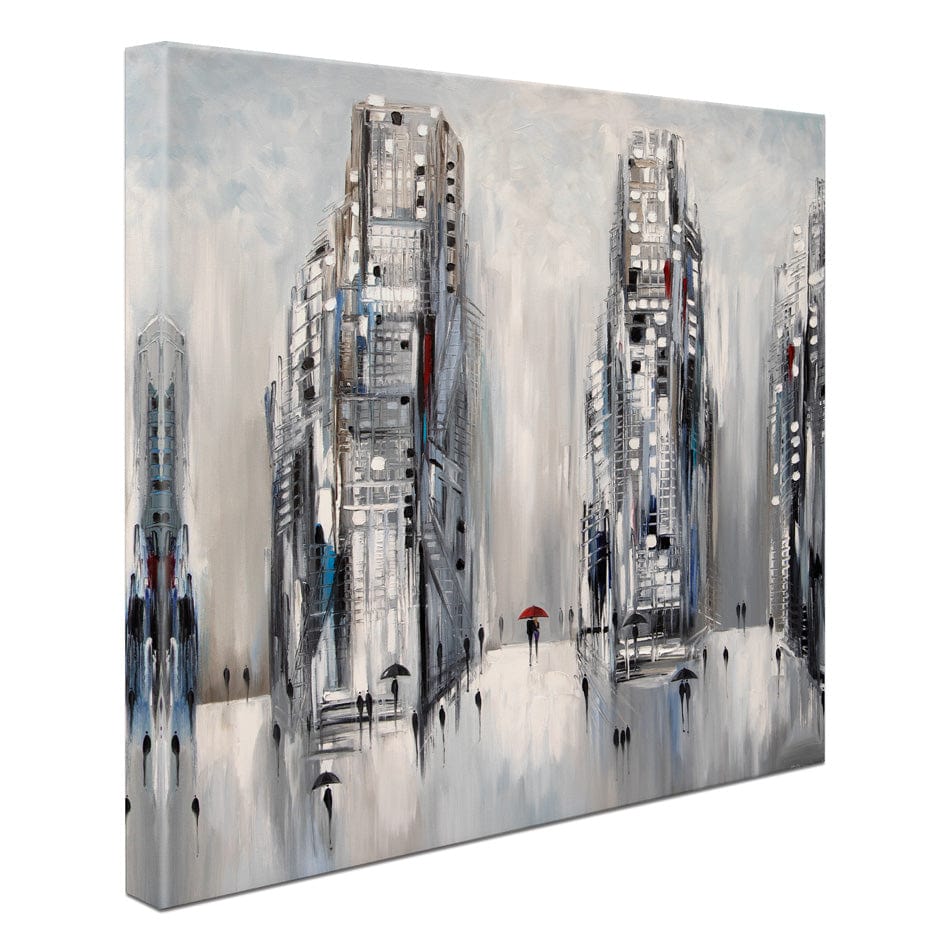City Canvas Print wall art product Ekaterina Ermilkina / Independent
