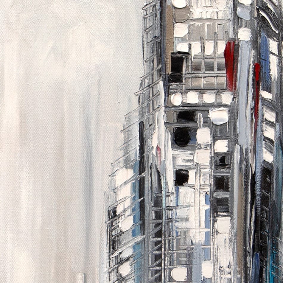 City Canvas Print wall art product Ekaterina Ermilkina / Independent
