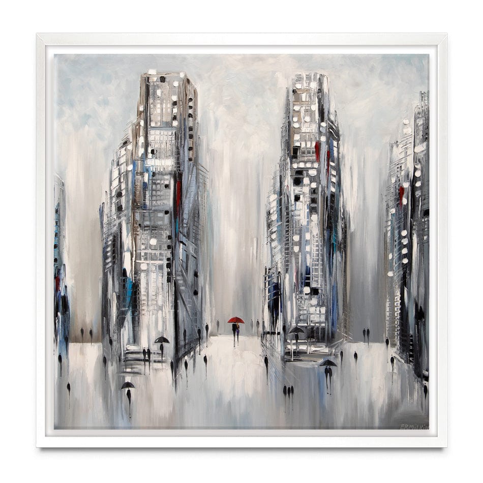 City Canvas Print wall art product Ekaterina Ermilkina / Independent