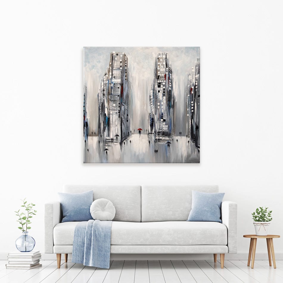 City Canvas Print wall art product Ekaterina Ermilkina / Independent