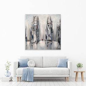 City Canvas Print wall art product Ekaterina Ermilkina / Independent