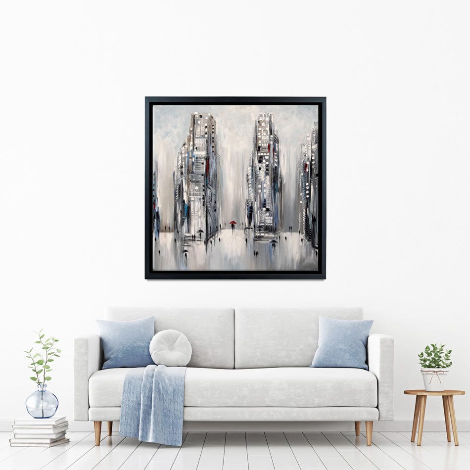 City Canvas Print wall art product Ekaterina Ermilkina / Independent
