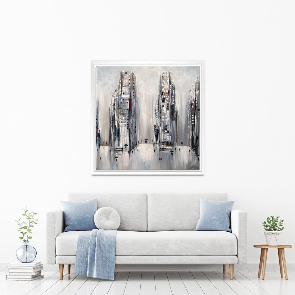 City Canvas Print wall art product Ekaterina Ermilkina / Independent