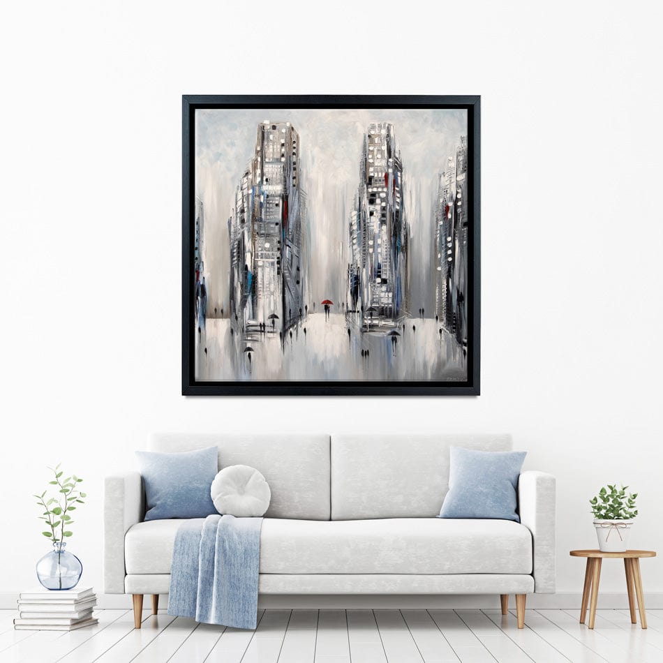 City Canvas Print wall art product Ekaterina Ermilkina / Independent