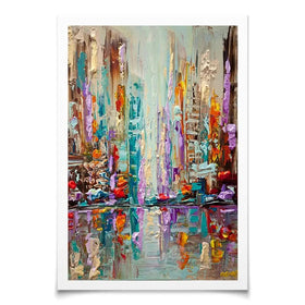 City Carnival Art Print City Carnival Art Print wall art product Osnat Tzadok
