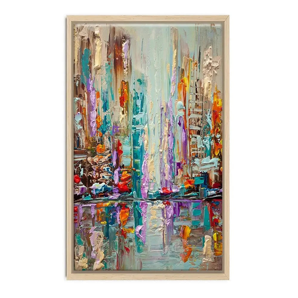 City Carnival Canvas Print City Carnival Canvas Print wall art product Osnat Tzadok