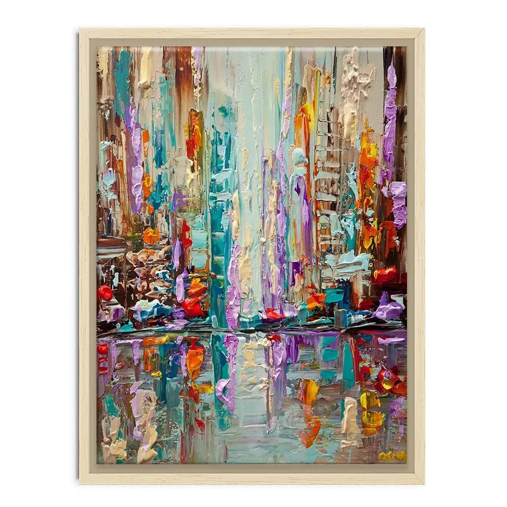City Carnival Canvas Print City Carnival Canvas Print wall art product Osnat Tzadok