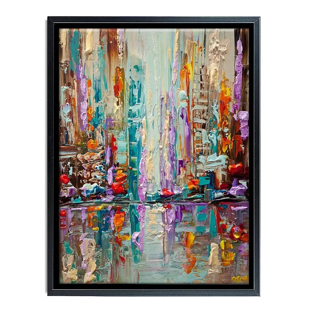 City Carnival Canvas Print City Carnival Canvas Print wall art product Osnat Tzadok