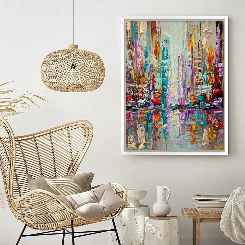 City Carnival Canvas Print City Carnival Canvas Print wall art product Osnat Tzadok