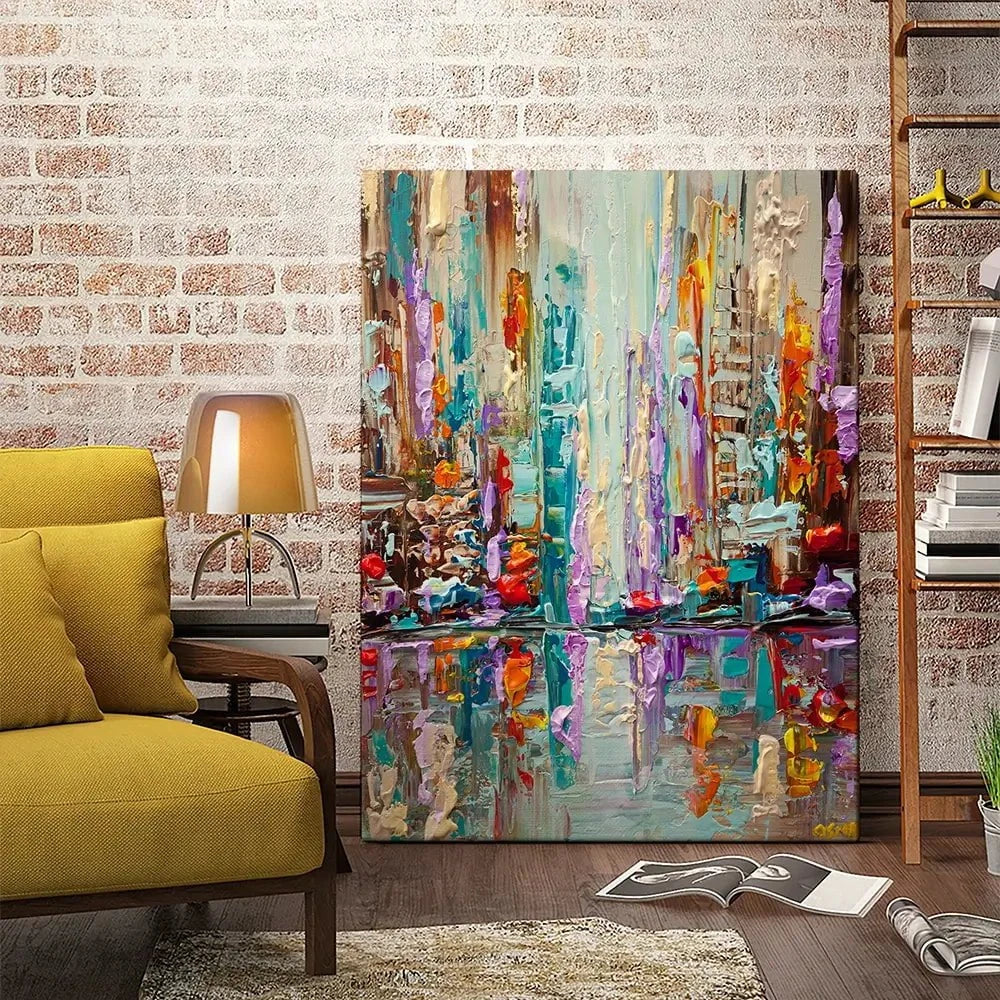 City Carnival Canvas Print City Carnival Canvas Print wall art product Osnat Tzadok