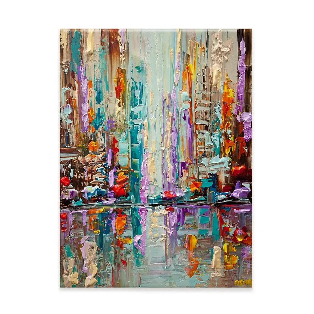 City Carnival Canvas Print City Carnival Canvas Print wall art product Osnat Tzadok