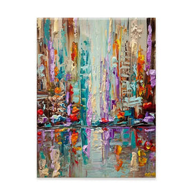 City Carnival Canvas Print City Carnival Canvas Print wall art product Osnat Tzadok