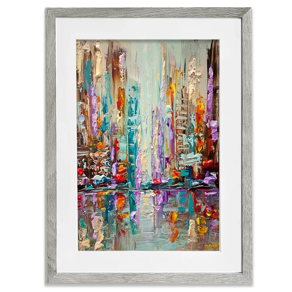 City Carnival Framed Art Print City Carnival Framed Art Print wall art product Osnat Tzadok