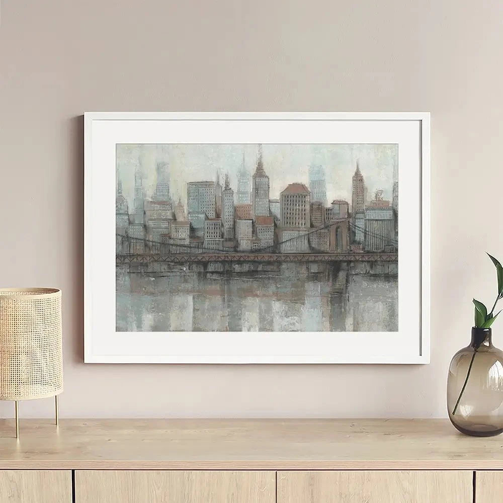 City Centre Framed Art Print City Centre Framed Art Print wall art product Tim O'Toole