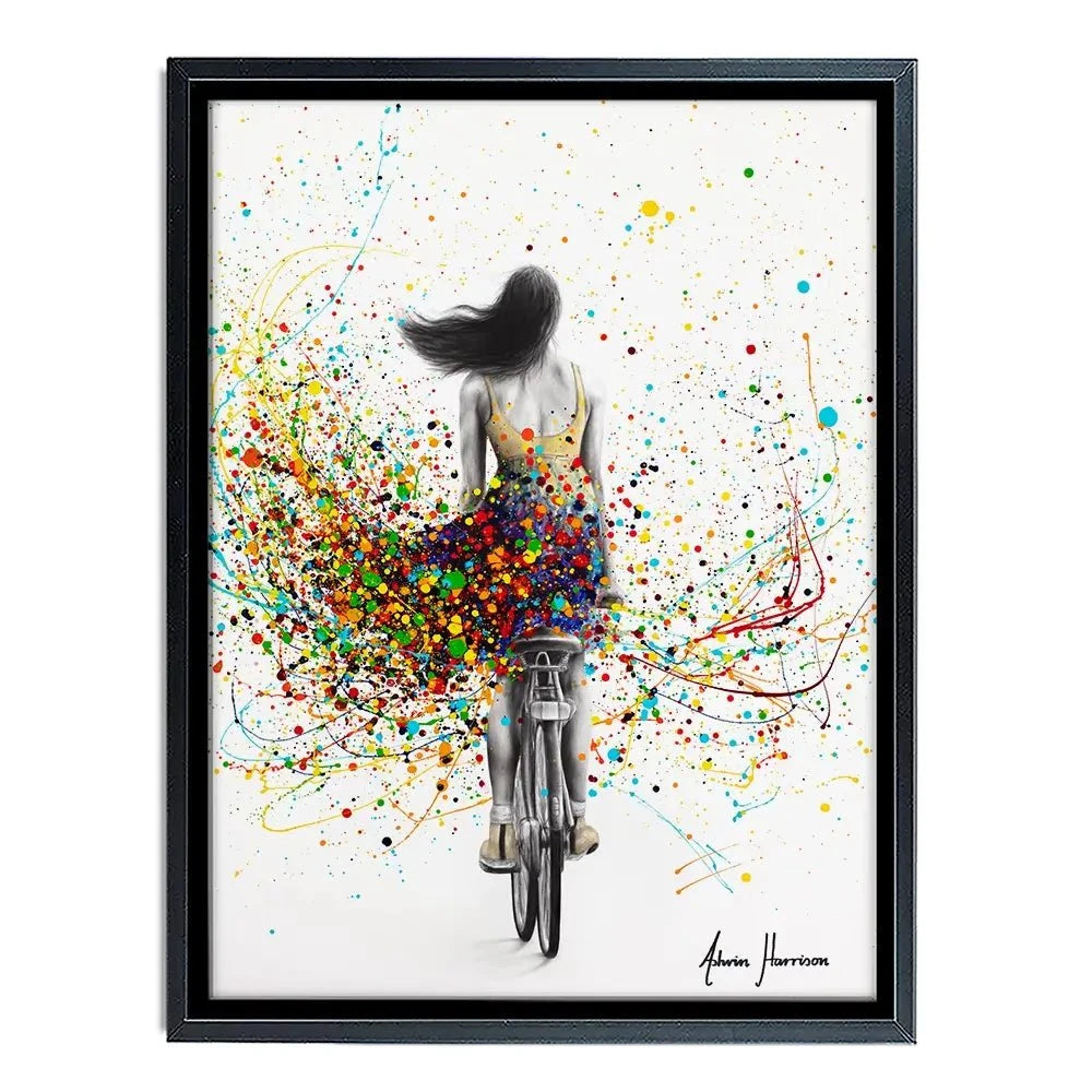 City Cycle Canvas Print City Cycle Canvas Print wall art product Ashvin Harrison