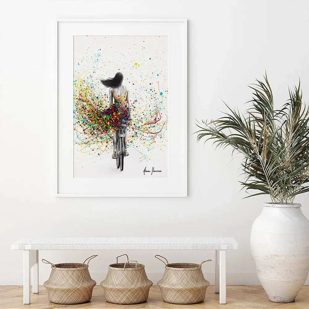 City Cycle Framed Art Print City Cycle Framed Art Print wall art product Ashvin Harrison