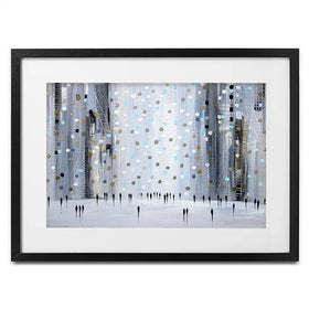 City Framed Art Print City Framed Art Print wall art product Ekaterina Ermilkina