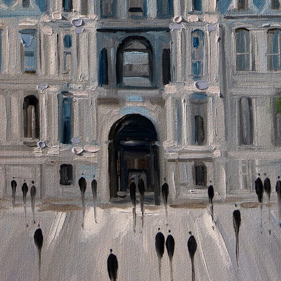 City Hall Philly Canvas Print wall art product Ekaterina Ermilkina / Independent