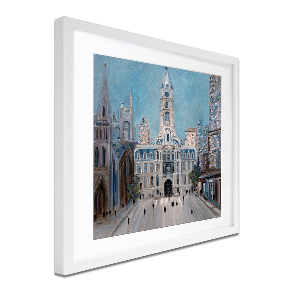 City Hall Philly Framed Art Print wall art product Ekaterina Ermilkina / Independent