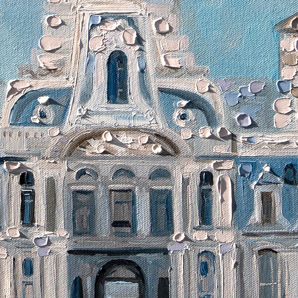 City Hall Philly Framed Art Print wall art product Ekaterina Ermilkina / Independent