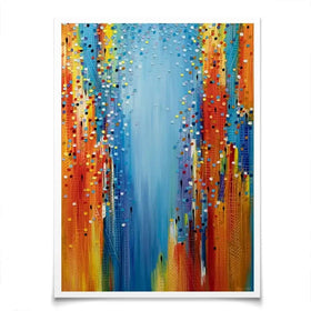 City In Motion Art Print City In Motion Art Print wall art product Ekaterina Ermilkina