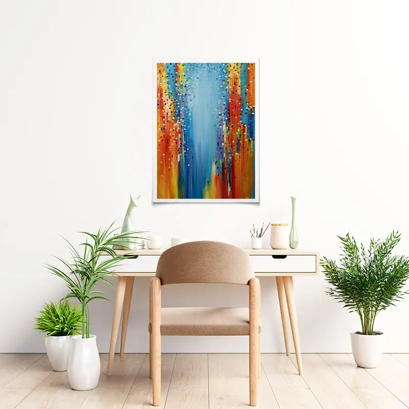 City In Motion Art Print City In Motion Art Print wall art product Ekaterina Ermilkina