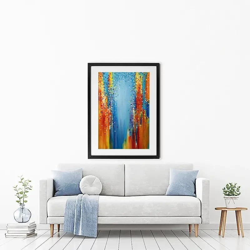 City In Motion Framed Art Print City In Motion Framed Art Print wall art product Ekaterina Ermilkina