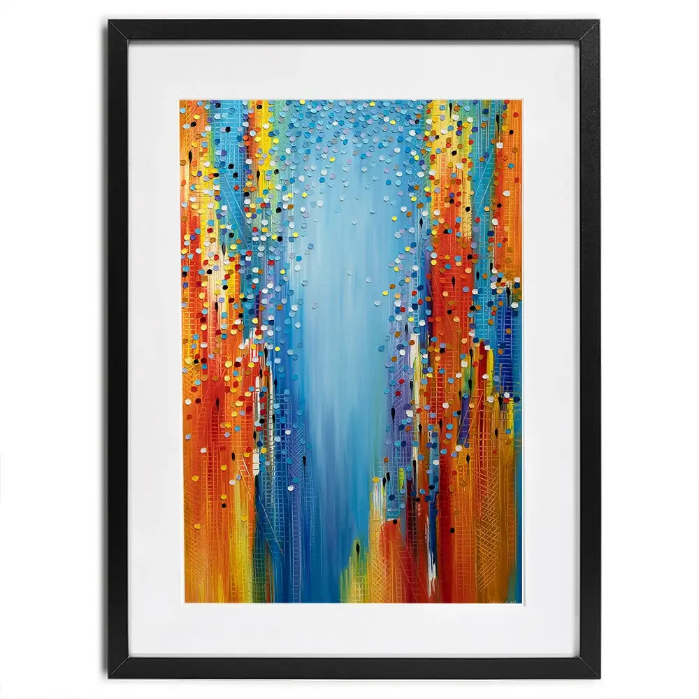 City In Motion Framed Art Print City In Motion Framed Art Print wall art product Ekaterina Ermilkina