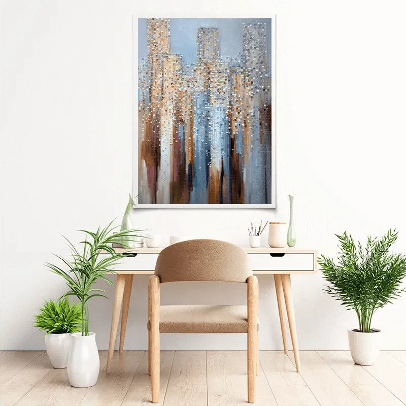 City In The Clouds Art Print City In The Clouds Art Print wall art product Ekaterina Ermilkina