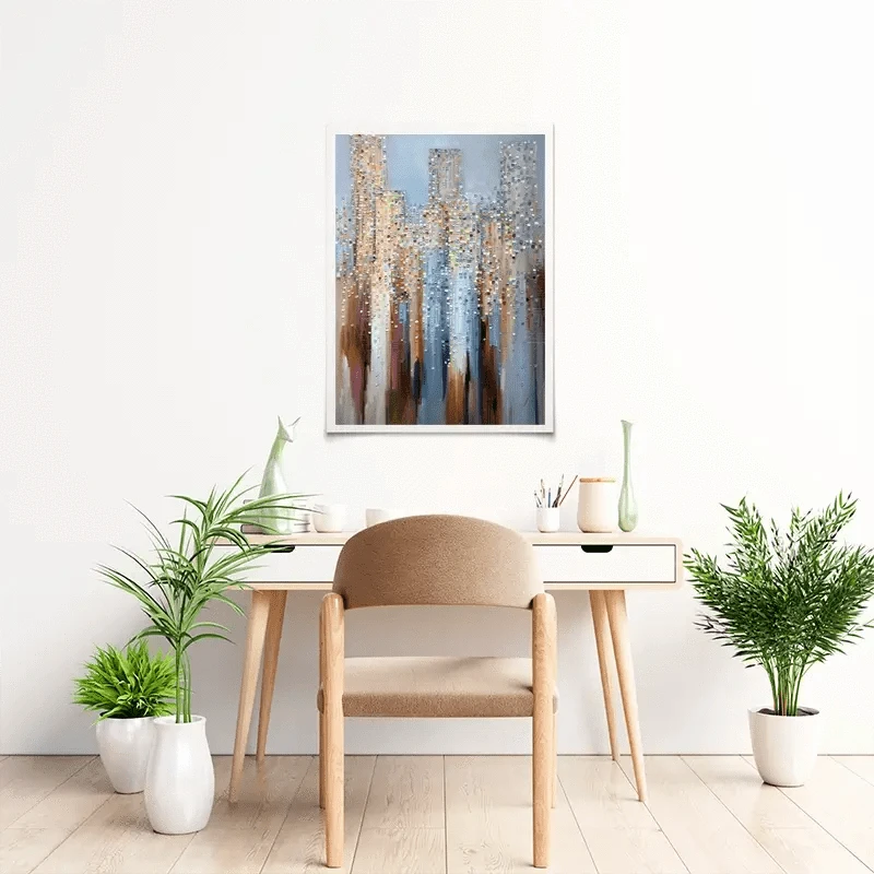 City In The Clouds Art Print City In The Clouds Art Print wall art product Ekaterina Ermilkina