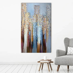 City In The Clouds Canvas Print City In The Clouds Canvas Print wall art product Ekaterina Ermilkina