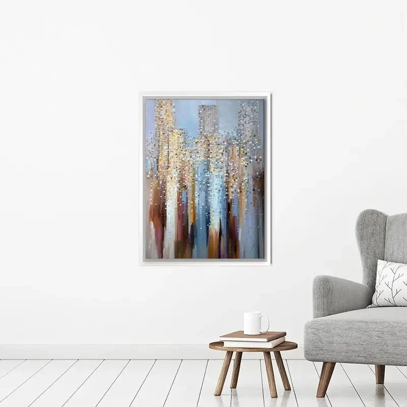 City In The Clouds Canvas Print City In The Clouds Canvas Print wall art product Ekaterina Ermilkina