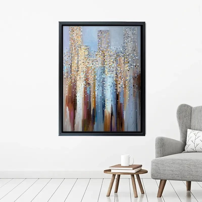 City In The Clouds Canvas Print City In The Clouds Canvas Print wall art product Ekaterina Ermilkina