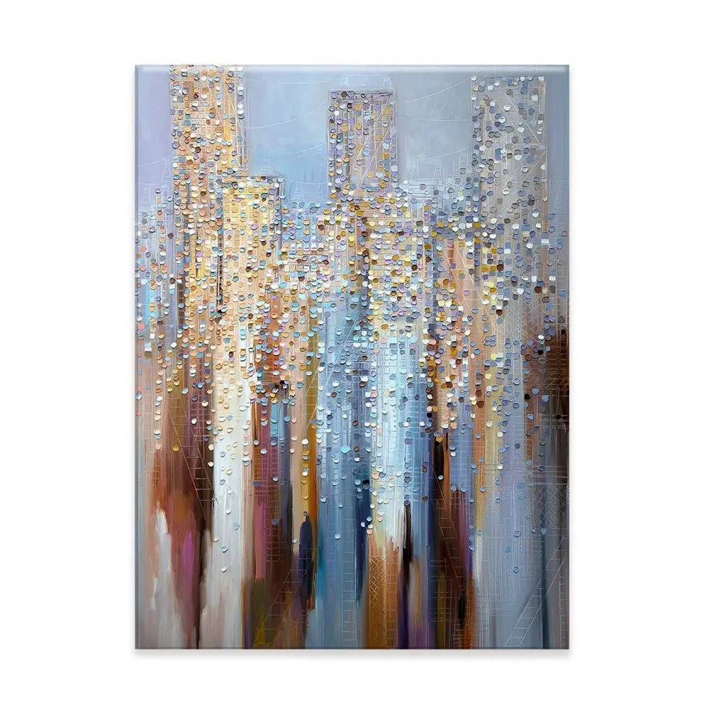 City In The Clouds Canvas Print City In The Clouds Canvas Print wall art product Ekaterina Ermilkina