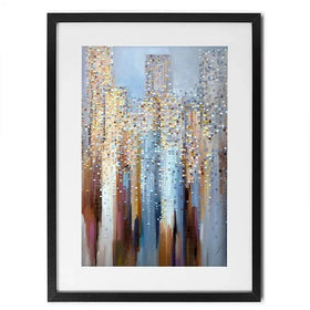 City In The Clouds Framed Art Print City In The Clouds Framed Art Print wall art product Ekaterina Ermilkina