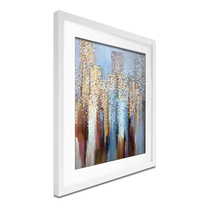 City In The Clouds Framed Art Print City In The Clouds Framed Art Print wall art product Ekaterina Ermilkina