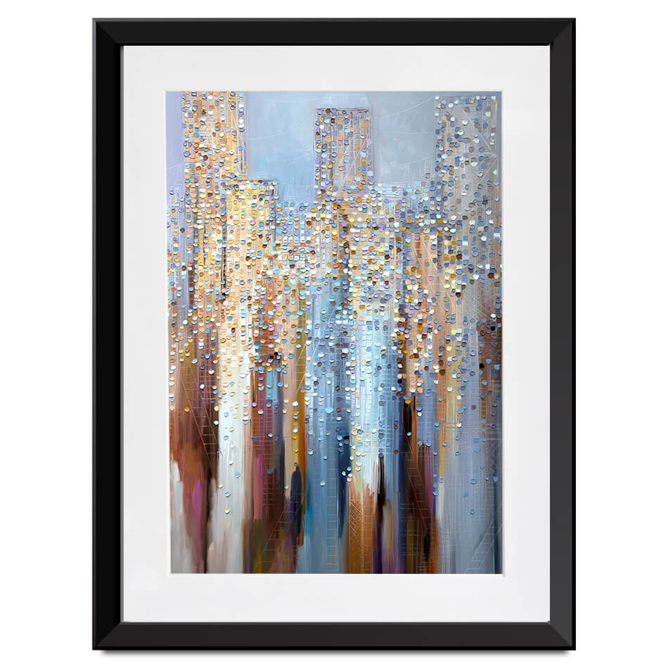 City In The Clouds Framed Art Print City In The Clouds Framed Art Print wall art product Ekaterina Ermilkina