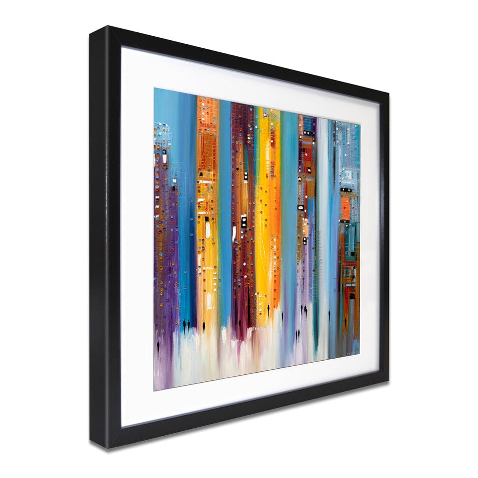 City Inspiration Framed Art Print wall art product Ekaterina Ermilkina / Independent