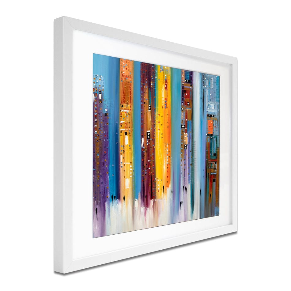 City Inspiration Framed Art Print wall art product Ekaterina Ermilkina / Independent