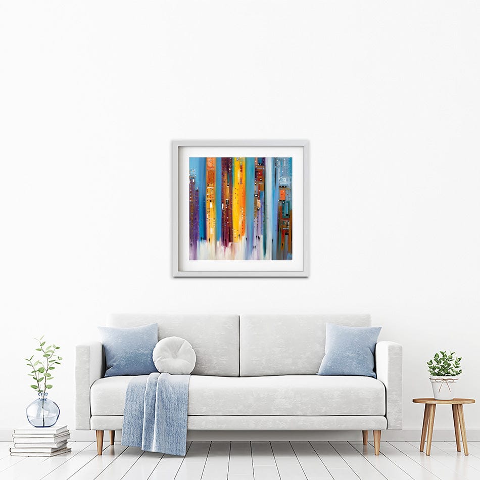 City Inspiration Framed Art Print wall art product Ekaterina Ermilkina / Independent