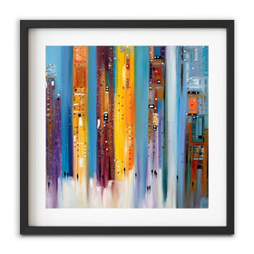 City Inspiration Framed Art Print wall art product Ekaterina Ermilkina / Independent