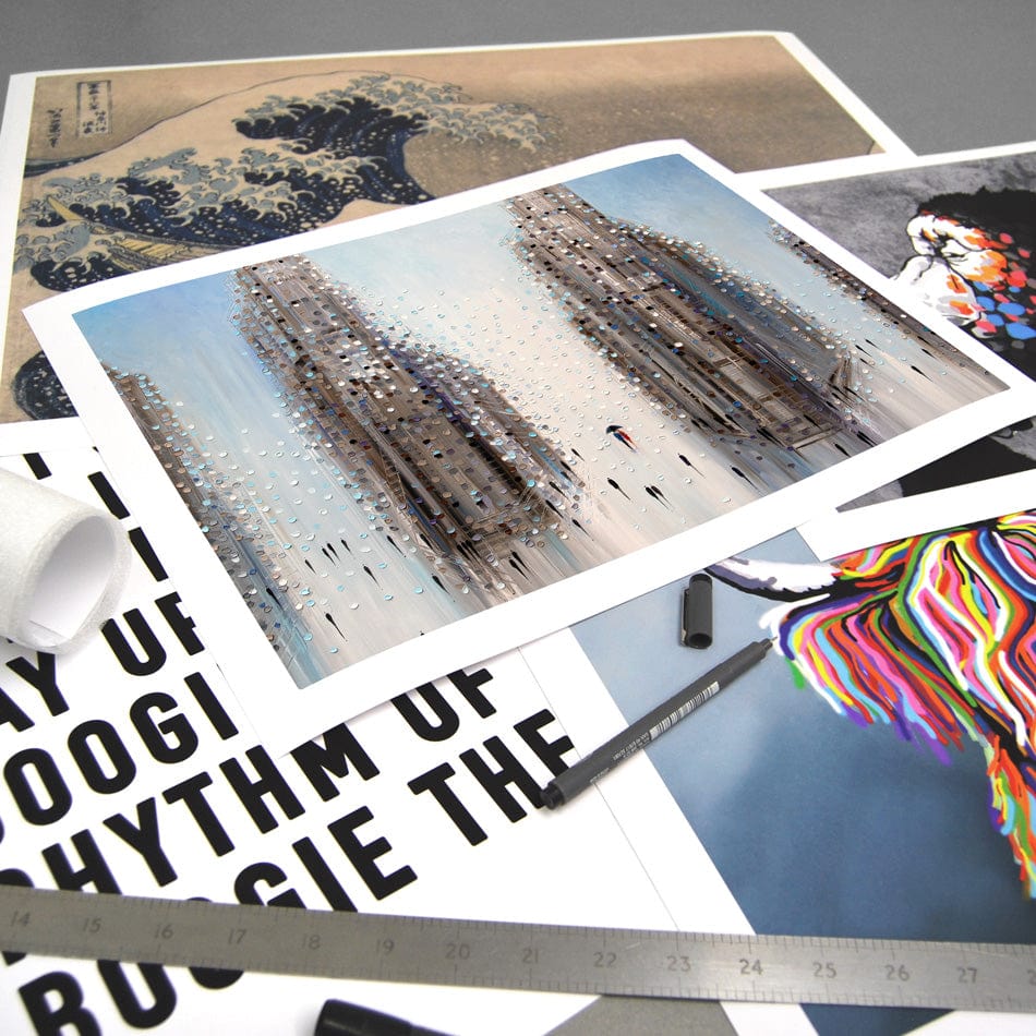 City Mood Art Print wall art product Ekaterina Ermilkina / Independent