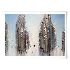 City Mood Art Print wall art product Ekaterina Ermilkina / Independent